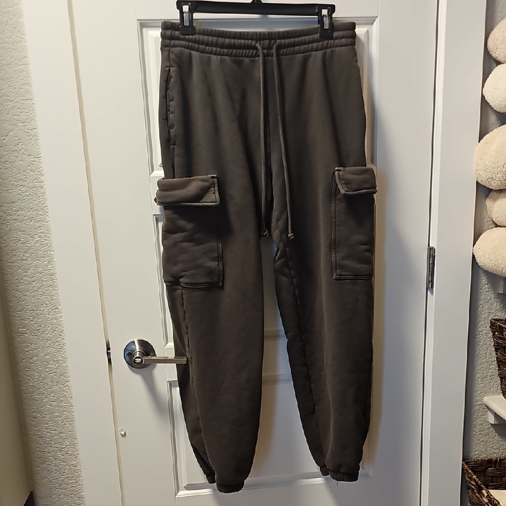 Velvet By Graham & Spencer Autumn Fleece Lumi Sweatpant Thicket Deep Green XS